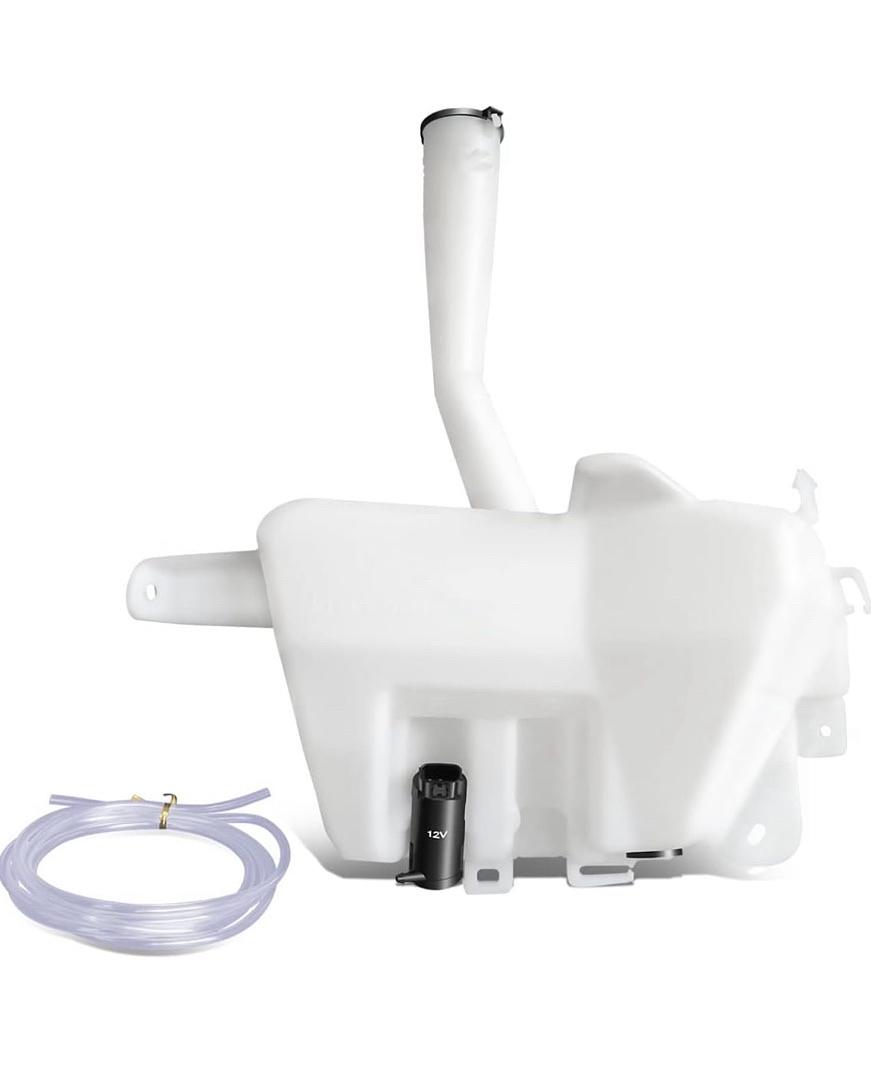 WW#13 OEM-WT-TO1288154 2000-2006 TUNDRA COLD CLIMATE MODELS FACTORY STYLE WINDSHIELD WASHER FLUID RESERVOIR W/CAP TUBE & PUMP COMPATIBLE WITH