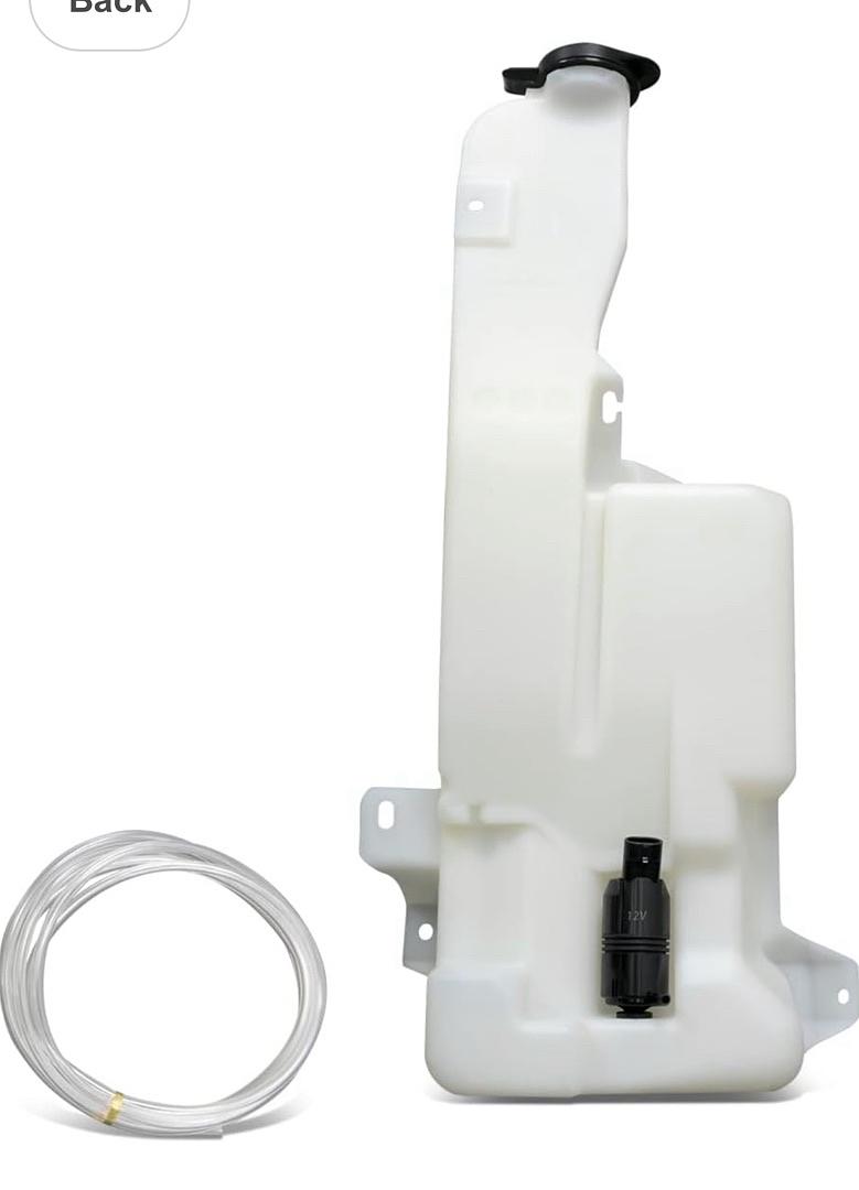 WW#14 OEM-WT-GM1288127 99-06 SILVERADO/SIERRA 1500 2500 OE STYLE WINDSHIELD WASHER FLUID RESERVOIR W/PUMP & CAP COMPATIBLE WITH