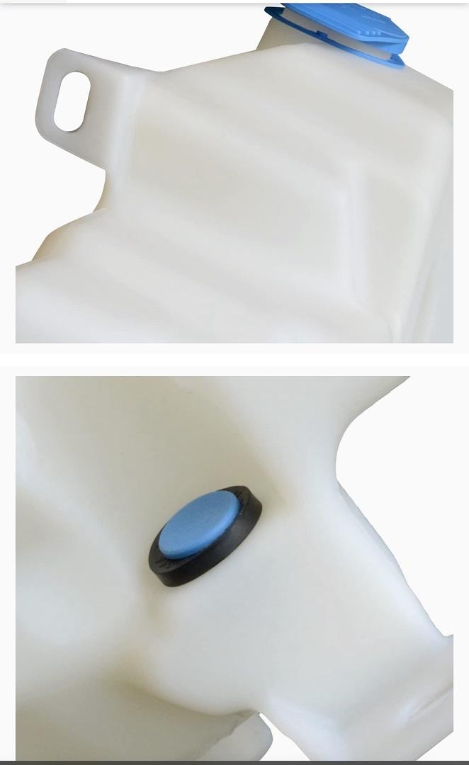 WW#27 OEM-WT-VW1288112 FACTORY STYLE WINDSHIELD WASHER FLUID RESERVOIR W/PUMP & CAP COMPATIBLE WITH 1999-2010 GOLF / 2001 JETTA