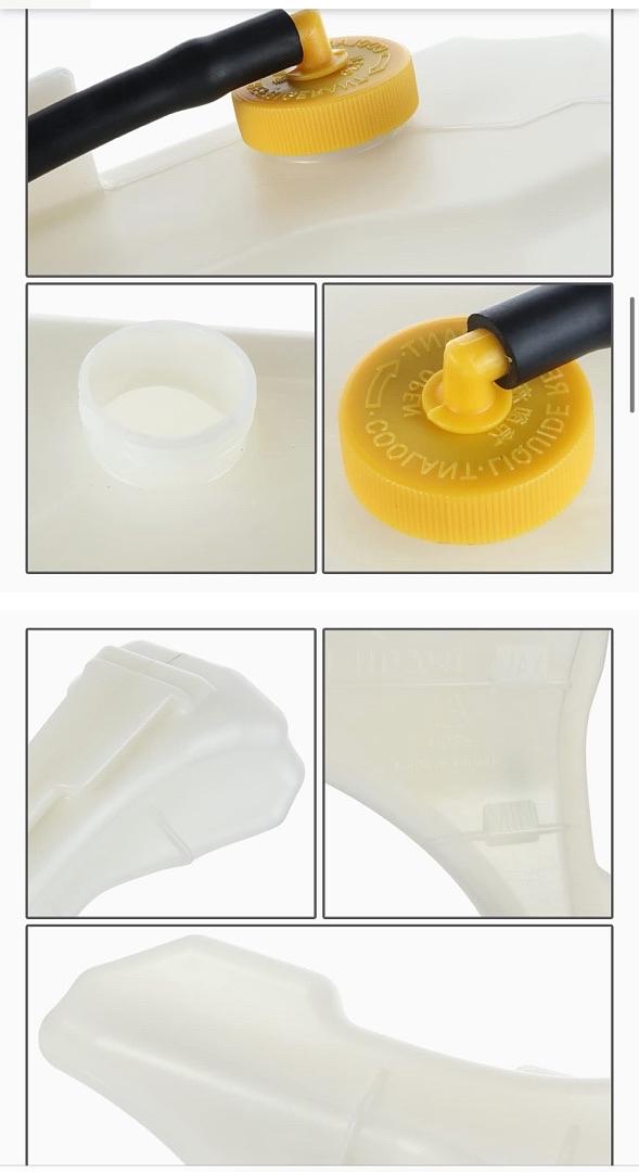 X WW#21 OEM-RT-AC3014101 OE STYLE COOLANT OVERFLOW RESERVOIR TANK W/CAP AND HOSE COMPATIBLE WITH 05-12 ACURA RL