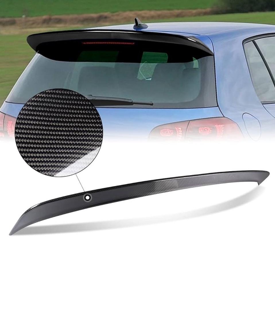 10-13 VOLKSWAGEN GOLF NON GTI CARBON FIBER REAR WINDOW ROOF SPOILER WING