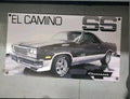 Elco El Camino Poster - Black
