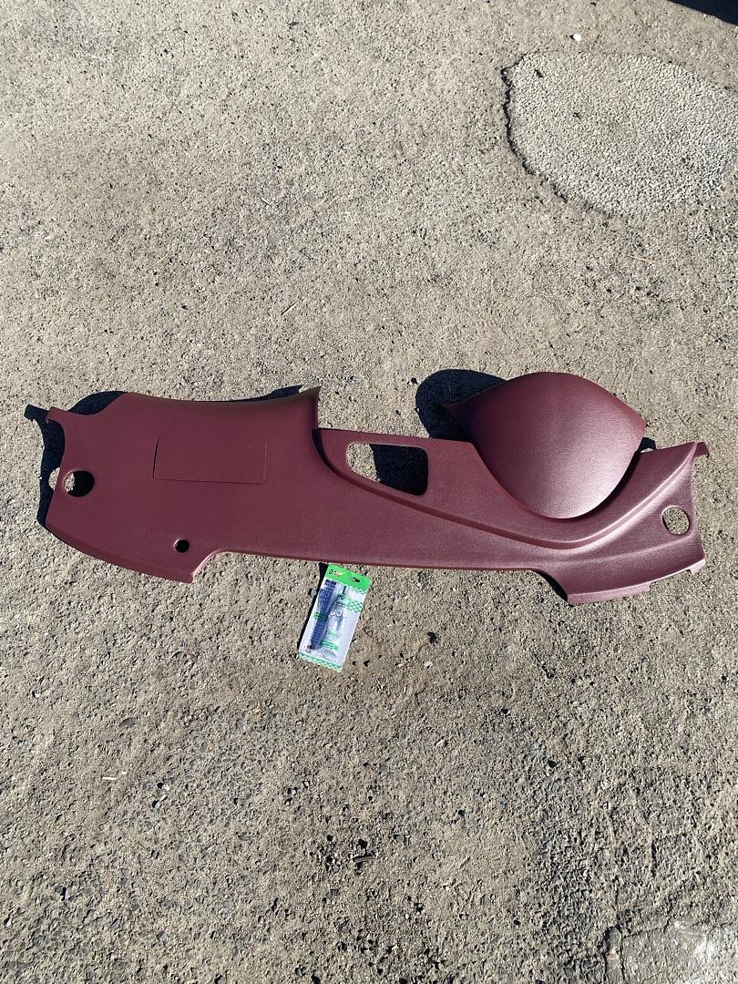 04-08 ACURA TL RED MOLDED DASH CAP COVER BEZEL OVERLAY