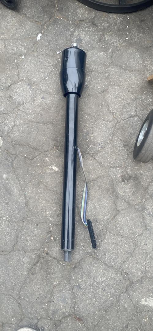 55-59 CHEVY GM MANUAL MT FLOOR SHIFT 28" LENGTH STEERING COLUMN - STAINLESS STEEL
