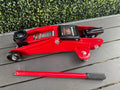 1.5 Ton Low Profile Hydraulic Trolley Service/Floor Jack, (3000 lbs) Capacity, Lifting Range 5.3"-12",Red