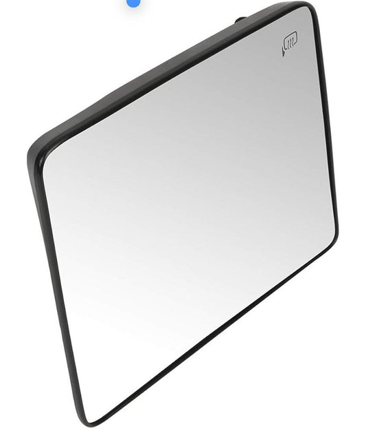 OE STYLE RIGHT SIDE HEATED UPPER TOWING MIRROR GLASS COMPATIBLE WITH 2008-2016 F250 / F350 SUPER DUTY