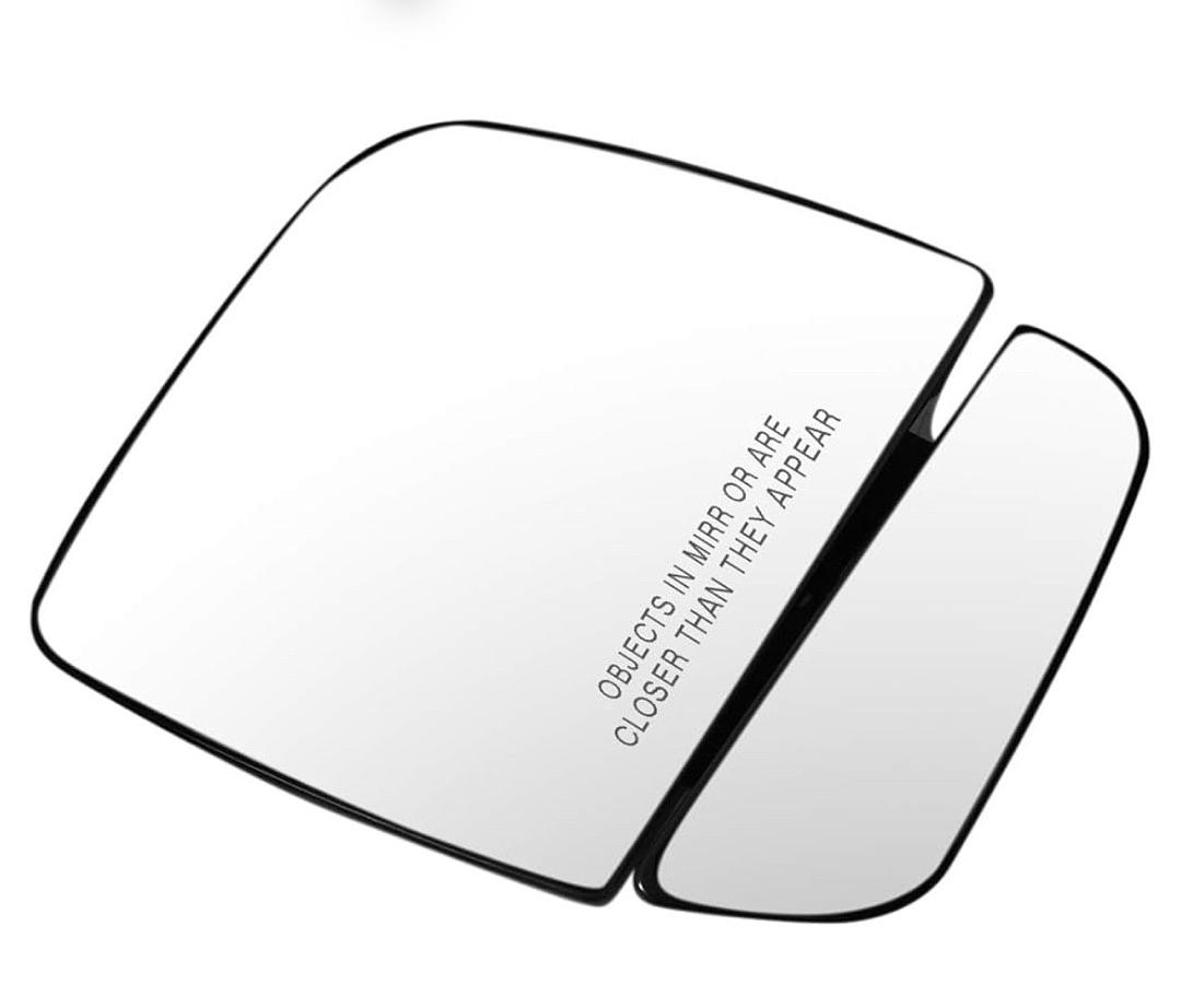 FACTORY STYLE RIGHT SIDE DOOR MIRROR GLASS LENS PLATE COMPATIBLE WITH 92-07 E150/E250/E350/E450 & ECONOLINE, 02-03 E550