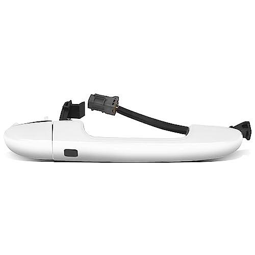 FRONT RIGHT OUTER DOOR HANDLE COMPATIBLE WITH 09-13 KIA FORTE/KOUP, W/O KEYHOLE, CHROME,