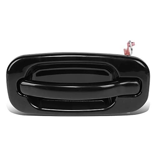 04-06 ESCALADE/SILVERADO/SIERRA, 00-06 SUBURBAN/TAHOE/YUKON FRONT RIGHT SIDE DOOR PULL HANDLE COMPATIBLE WITH, SMOOTH BLACK