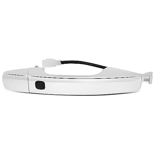 REAR PASSENGER OUTER DOOR HANDLE COMPATIBLE WITH 08-15 LX570, LAND CRUISER, CHROME,
