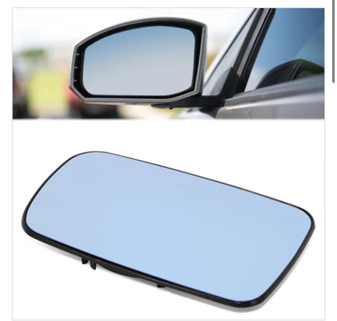 01-06 BMW 323CI 328CI 2000 / 325CI 330CI 01-06, FLAT SIDE MIRROR GLASS DRIVER LEFT COMPATIBLE WITH WITH HEATED GLASS WITHOUT ELECTROCHROMIC,