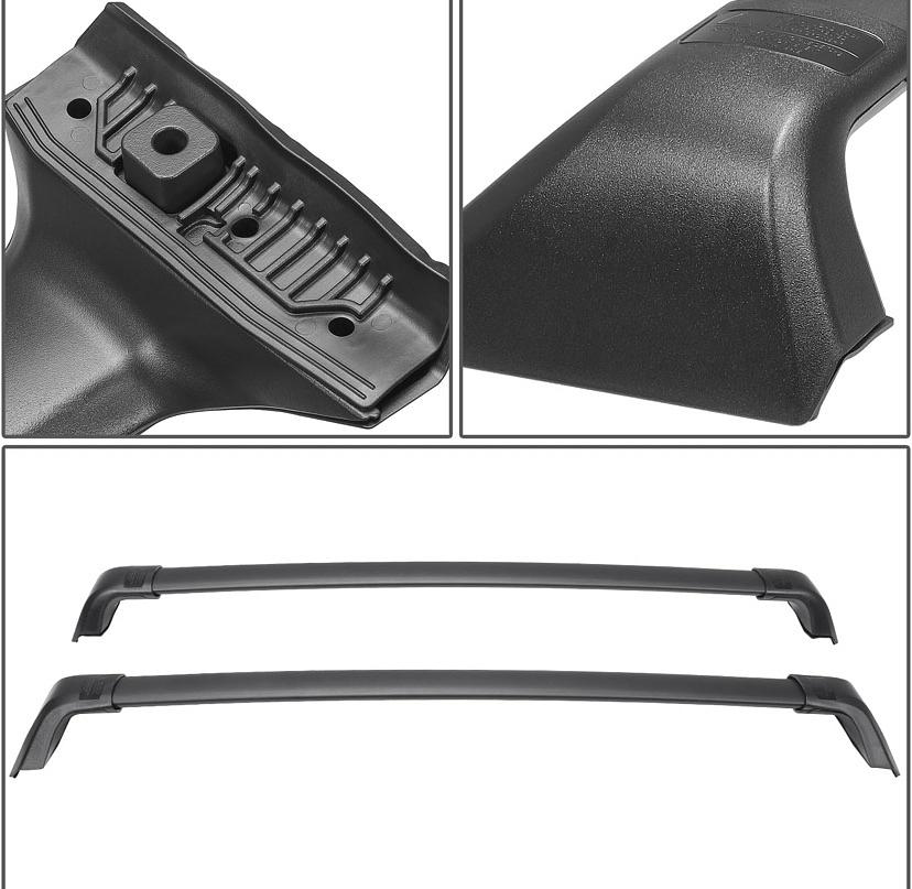 20-24 TOYOTA HIGHLANDER BLACK OEM STYLE CROSS BARS