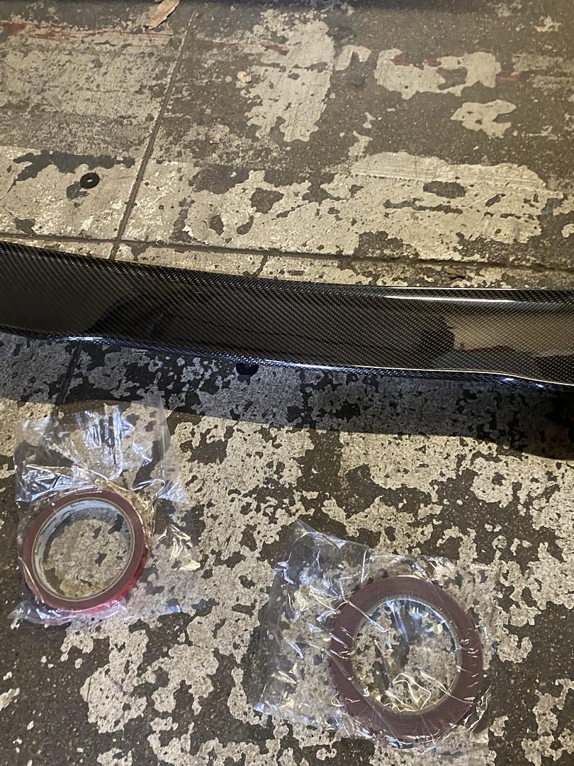 07-13 BMW 3-SERIES M3 COUPE MODELS BLACK CARBON FIBER PSM-STYLE REAR TRUNK LID SPOILER