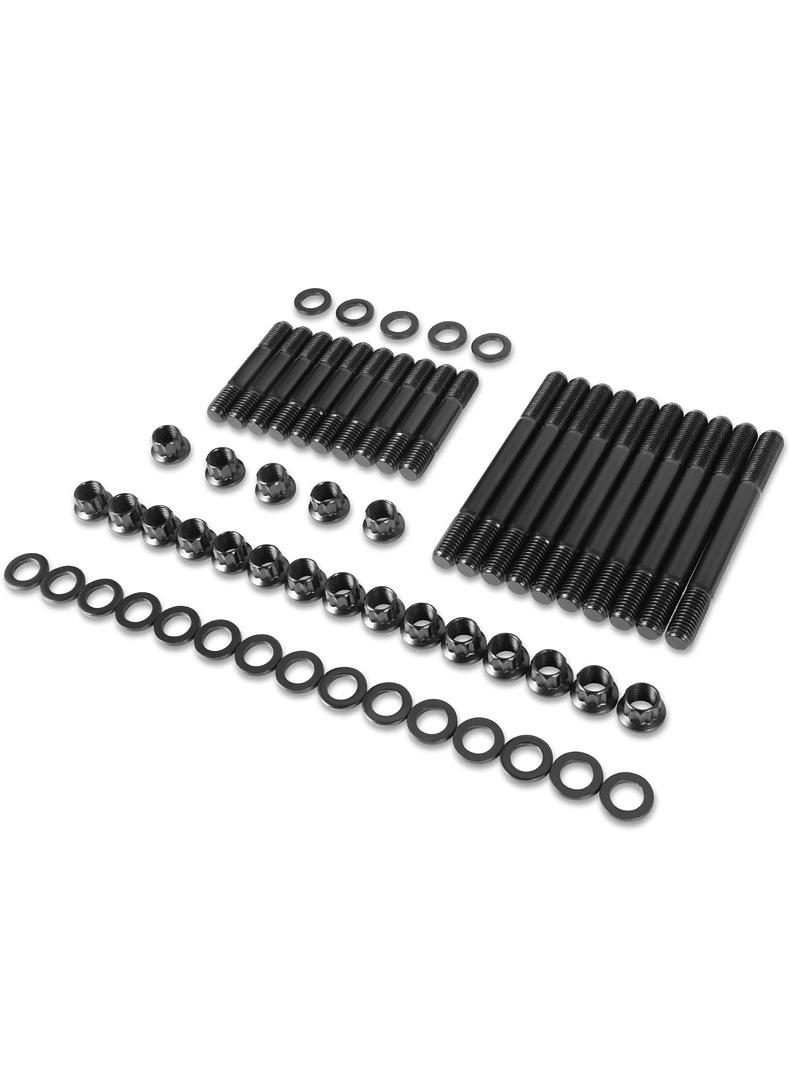 FRONT 12 CYLINDER HEAD STUDS FOR WINDSOR SMALL BLOCK 5.8L 351 69-97 1900000 PSI TENSILE STRENGTH