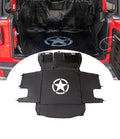 VFZZ BESTAOO DOG CARGO LINER FOR JEEP WATERPROOF PET DOG TRUNK FOR 07-25 JEEP WRANGLER JK JL 4-DOOR HEAVY DUTY OXFORD NONSLIP DOG TRUNK CARGO PROTECTOR WASHABLE DOG SEAT COVER (STAR)