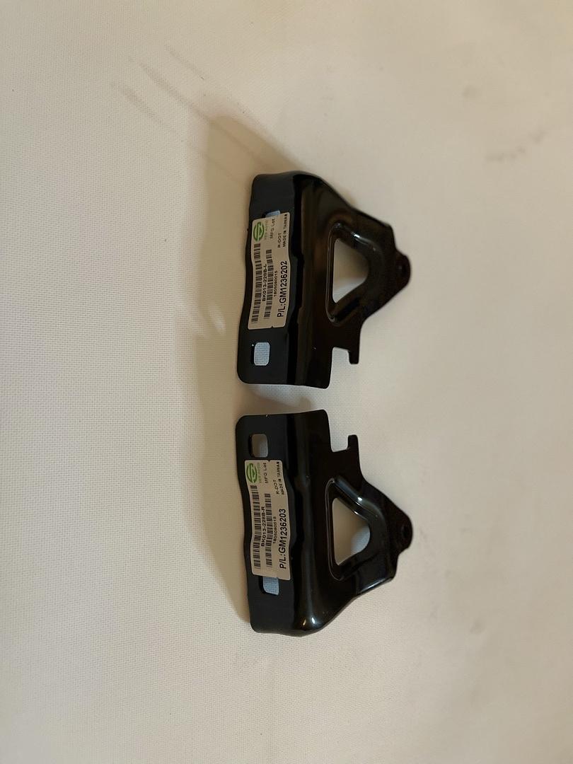 2013-2016 ENCLAVE HOOD HINGE PAIR LEFT AND RIGHT 2PCS