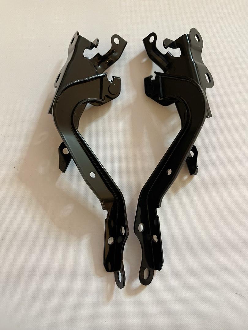 08-15 SCION XB PAIR LEFT AND RIGHT 2PCS BLACL HOOD HINGE HINGES