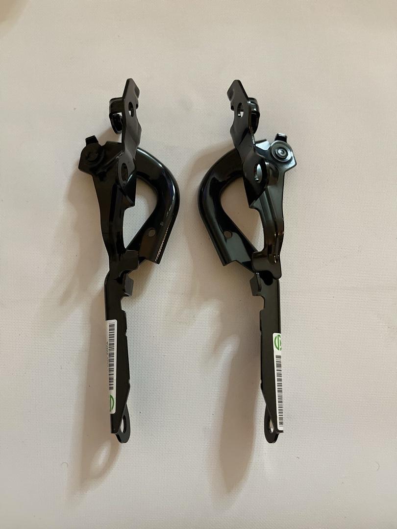 11-16 SCION TC PAIR LEFT AND RIGHT 2PCS BLACK HOOD HINGES HINGE