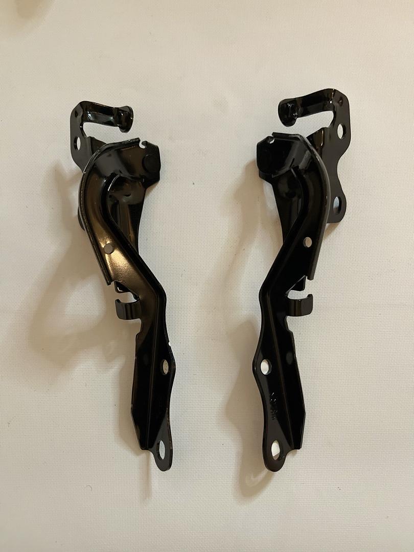11-16 SCION TC PAIR LEFT AND RIGHT 2PCS BLACK HOOD HINGES HINGE