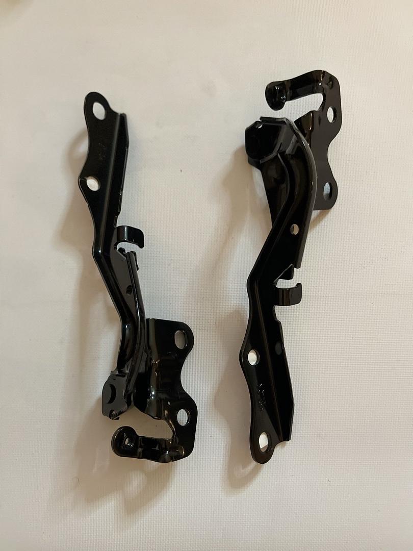 11-16 SCION TC PAIR LEFT AND RIGHT 2PCS BLACK HOOD HINGES HINGE