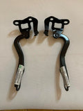 2007-2012 YARIS SEDAN LEFT AND RIGHT PAIR OF HOOD HINGES HINGE BLACK 2PCS