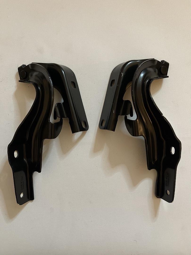 2007-2013 ALTIMA PAIR LEFT AND RIGHT BLACK HOOD HINGES HINGE 2PCS