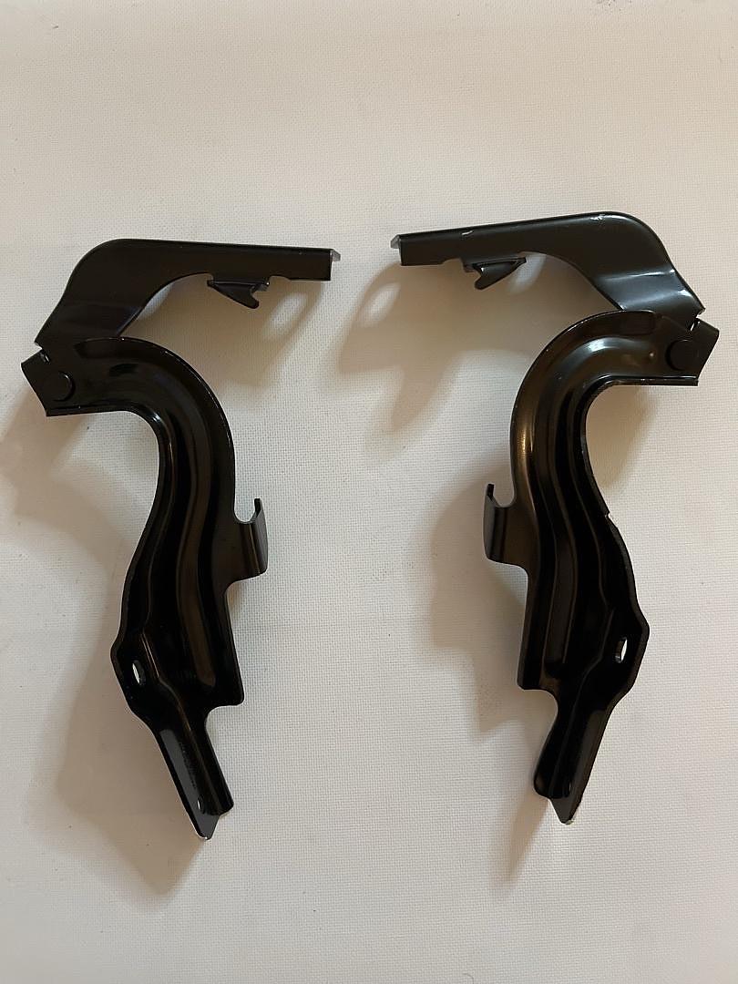 2007-2013 ALTIMA PAIR LEFT AND RIGHT BLACK HOOD HINGES HINGE 2PCS