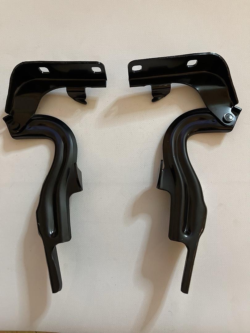 2007-2013 ALTIMA PAIR LEFT AND RIGHT BLACK HOOD HINGES HINGE 2PCS