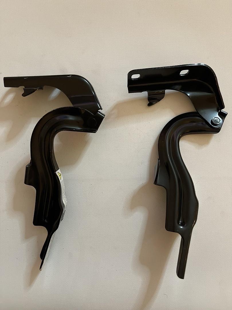2007-2013 ALTIMA PAIR LEFT AND RIGHT BLACK HOOD HINGES HINGE 2PCS
