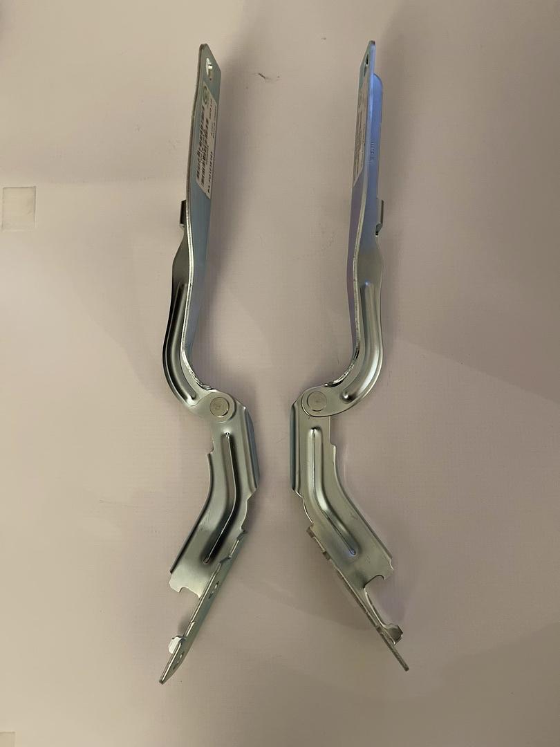 10-19 FORD TAURUS PAIR OF CHROME 2PCS HOOD HINGES