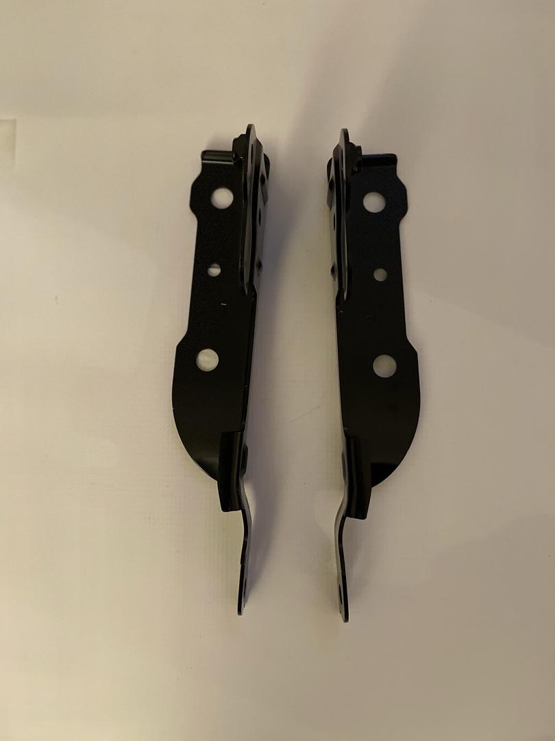07-13 CHEVY SILVERADO 1500 GMC SIERRA 1500 PAIR OF 2PCS BLACK HOOD HINGES