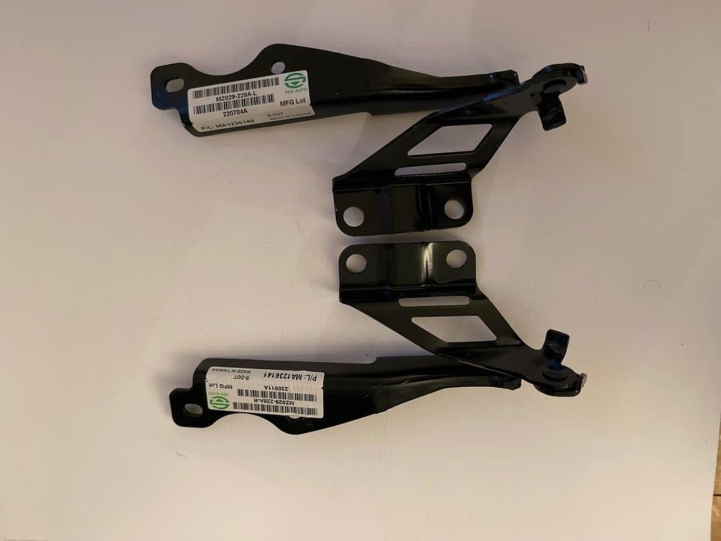 2014-2018 MAZDA 3 SPORT PAIR OF HOOD HINGES BLACK 2PCS