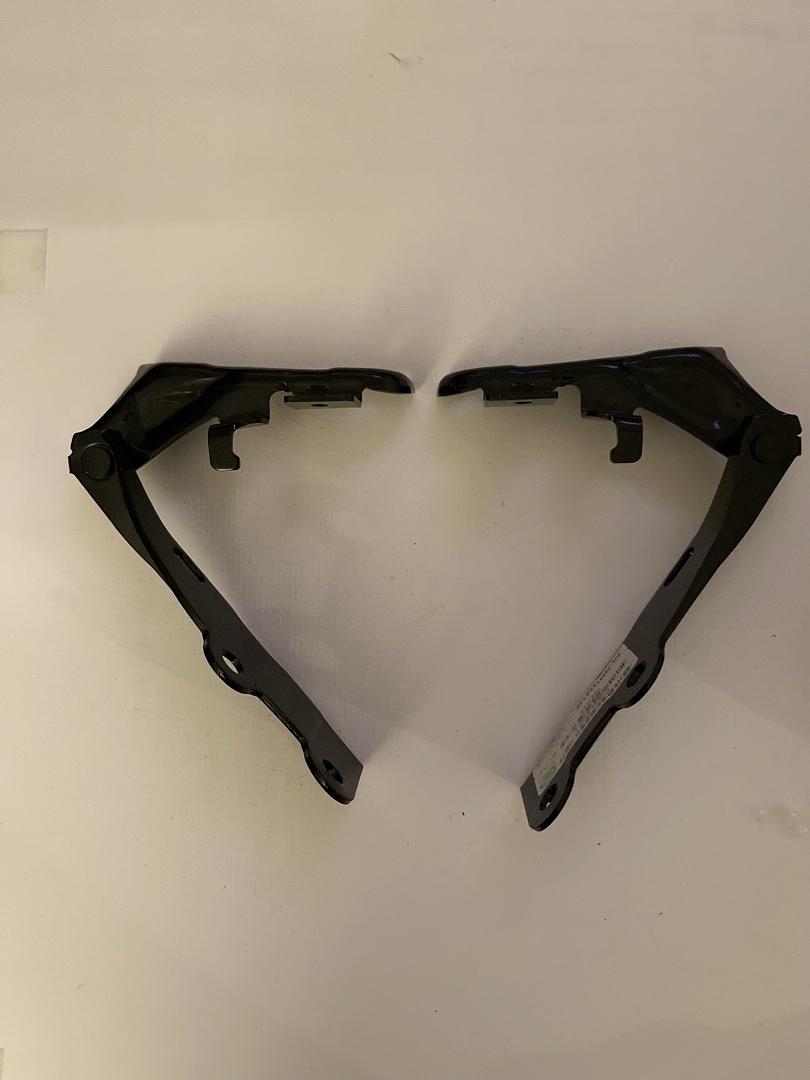 04-12 CHEVY COLORADO PAIR OF HOOD HINGES 2PCS BLACK