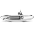 98-02 LINCOLN TOWN CAR REAR LEFT SIDE OUTER DOOR HANDLE, CHROME