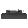 87-91 AUDI 80 90,SMOOTH BLACK, REAR DRIVER SIDE OUTER DOOR HANDLE