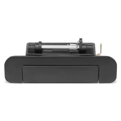 87-91 AUDI 80 90,SMOOTH BLACK, REAR DRIVER SIDE OUTER DOOR HANDLE
