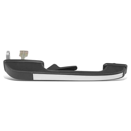 80-87 AUDI 4000 84-87 4000 QUATTRO, BLACK/CHROME, REAR PASSENGER SIDE OUTER DOOR HANDLE