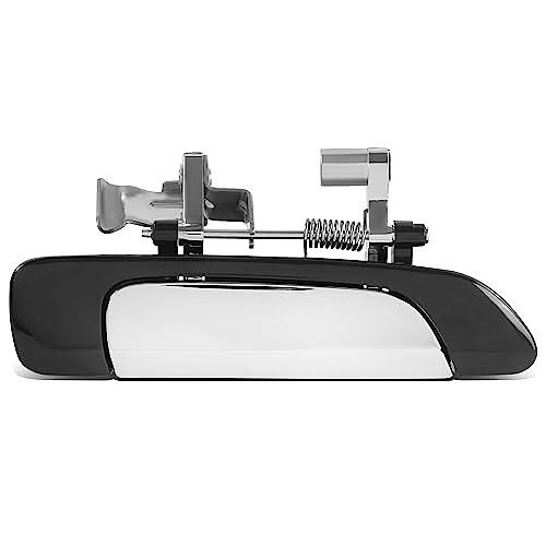 01-05 HONDA CIVIC SEDAN, BLACK/CHROME, REAR RIGHT OUTER DOOR HANDLE