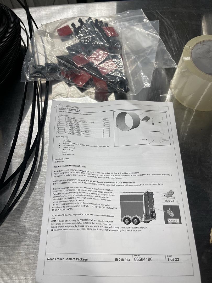 trailering camera system 2022 chevys