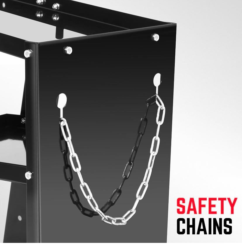 HEAVY-DUTY 3 LAYERS LARGER STORAGE 360° SSWIVEL WHEELS AND STORGE SAFETY CHAINS WELDING CART WITH TROLLEY HANDLE DESIGN,BLACK