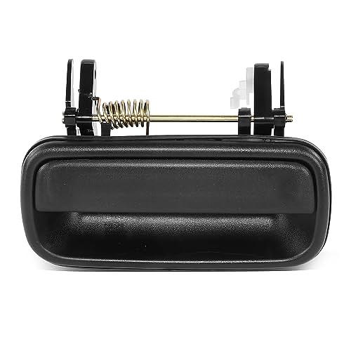 01-04 TACOMA REAR DRIVER OUTER DOOR HANDLE COMPATIBLE WITH, CREW CAB, BLACK,