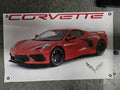 Red C8 Corvette C8 Poster