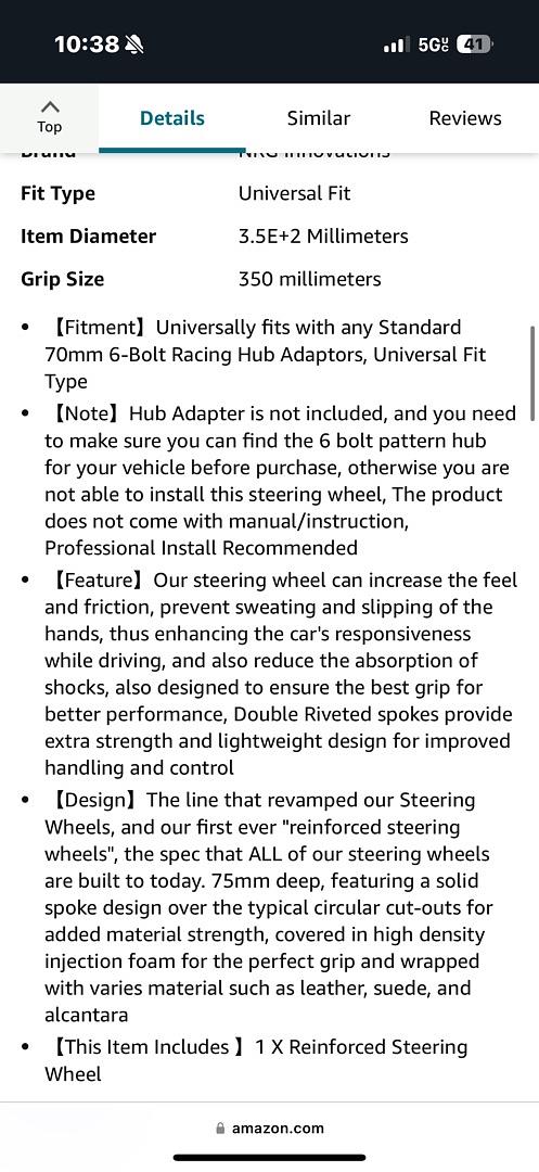 REINFORCED SPORT STEERING WHEEL 350MM (3' DEEP) SAVAGE BROWN LEOPARD PRINTED MICRO FIBER VEGAN MATERIAL WITH MATTE BLACK SPOKE