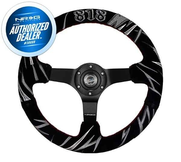NEW NRG JEFF JONES LIMITED RUN STEERING WHEEL 350MM DEEP DISH 1 OF 100