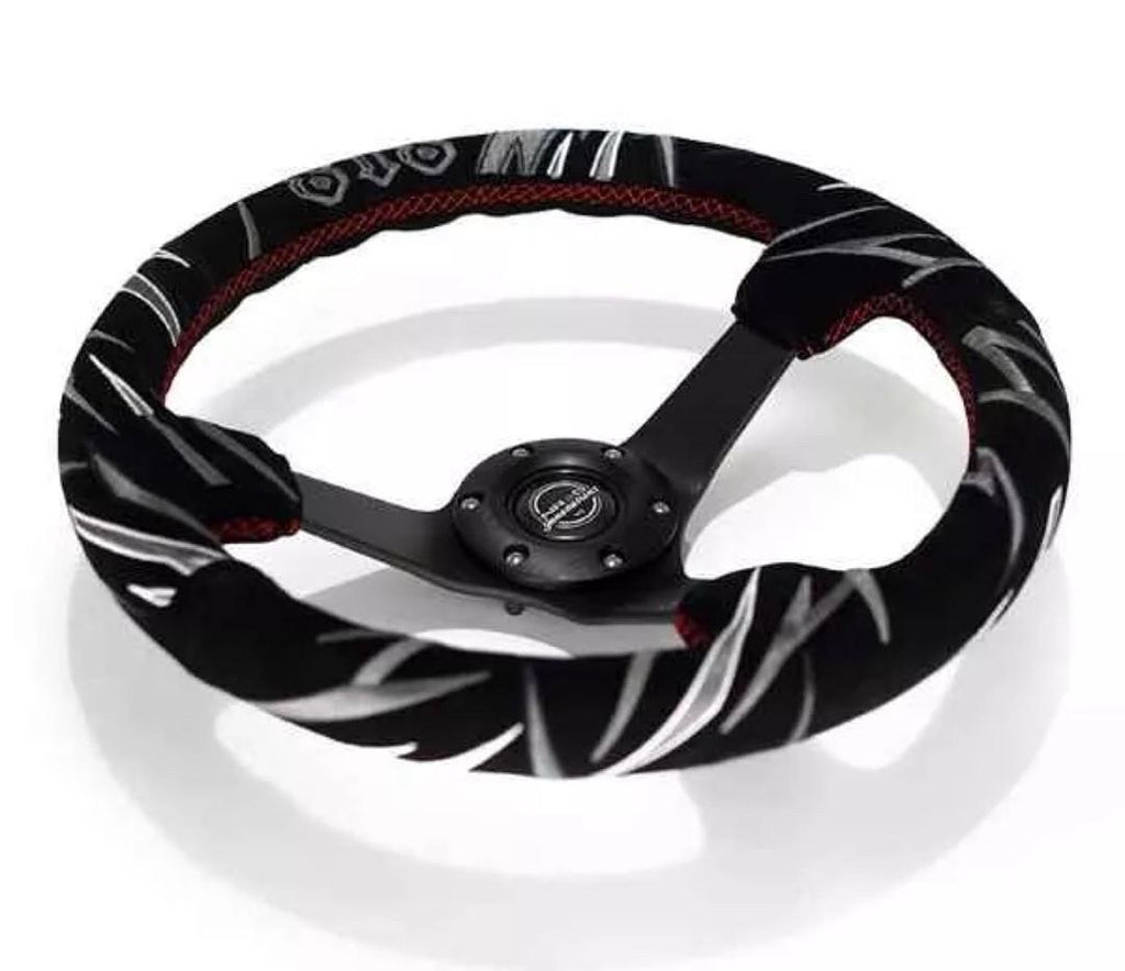 NEW NRG JEFF JONES LIMITED RUN STEERING WHEEL 350MM DEEP DISH 1 OF 100