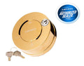 NRG STEERING WHEEL QUICK RELEASE QUICK LOCK CHROME GOLD