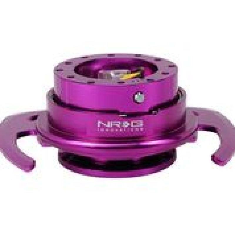 NRG QUICK RELEASE KIT GEN 4.0 - PURPLE BODY / PURPLE RING W/ HANDLES