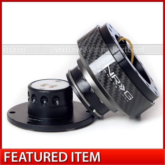 NRG GEN 2.0 QUICK RELEASE HUB STEERING WHEEL HUB REAL CARBON FIBER