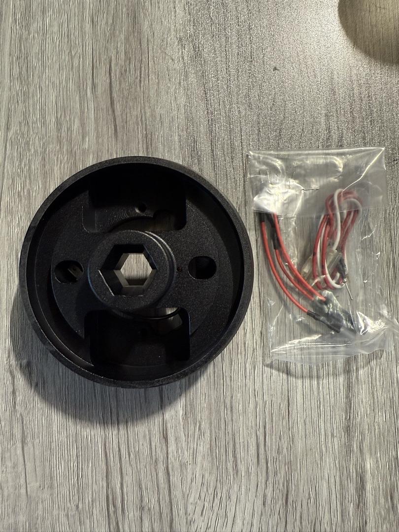 NRG INNOVATIONS SHORT HUB STEERING WHEEL ADAPTER 6-BOLT ALUMINUM STEERING WHEEL QUICK RELEASE HUB ADAPTE