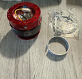 UNIVERSAL QUICK RELEASE KIT 2.0 GEN RED / TITANIUM CHROME RING